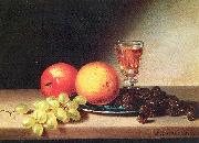 Peale, Sarah Miriam Fruit and Wine oil painting on canvas